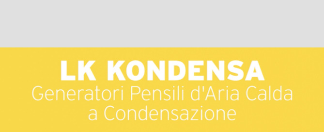 Generatori pensili a condensazione
