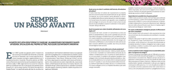 2022_07_12 Intervista Rivista Industria - Grafica