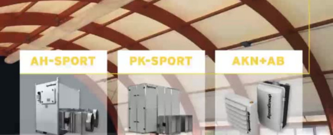 Riscaldamento per strutture e coperture sportive