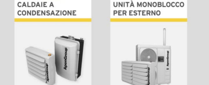 caldaie a condensazione e unità di monoblocco per sostenibilità e transizione ecologica