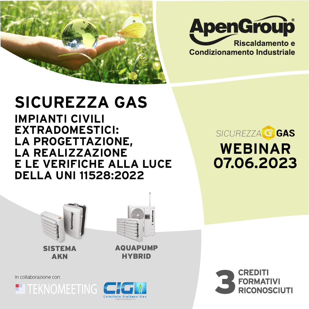 Webinar formazione sicurezza gas negli impianti civili