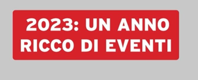 2023_12_29 2023 Un anno ricco di eventi