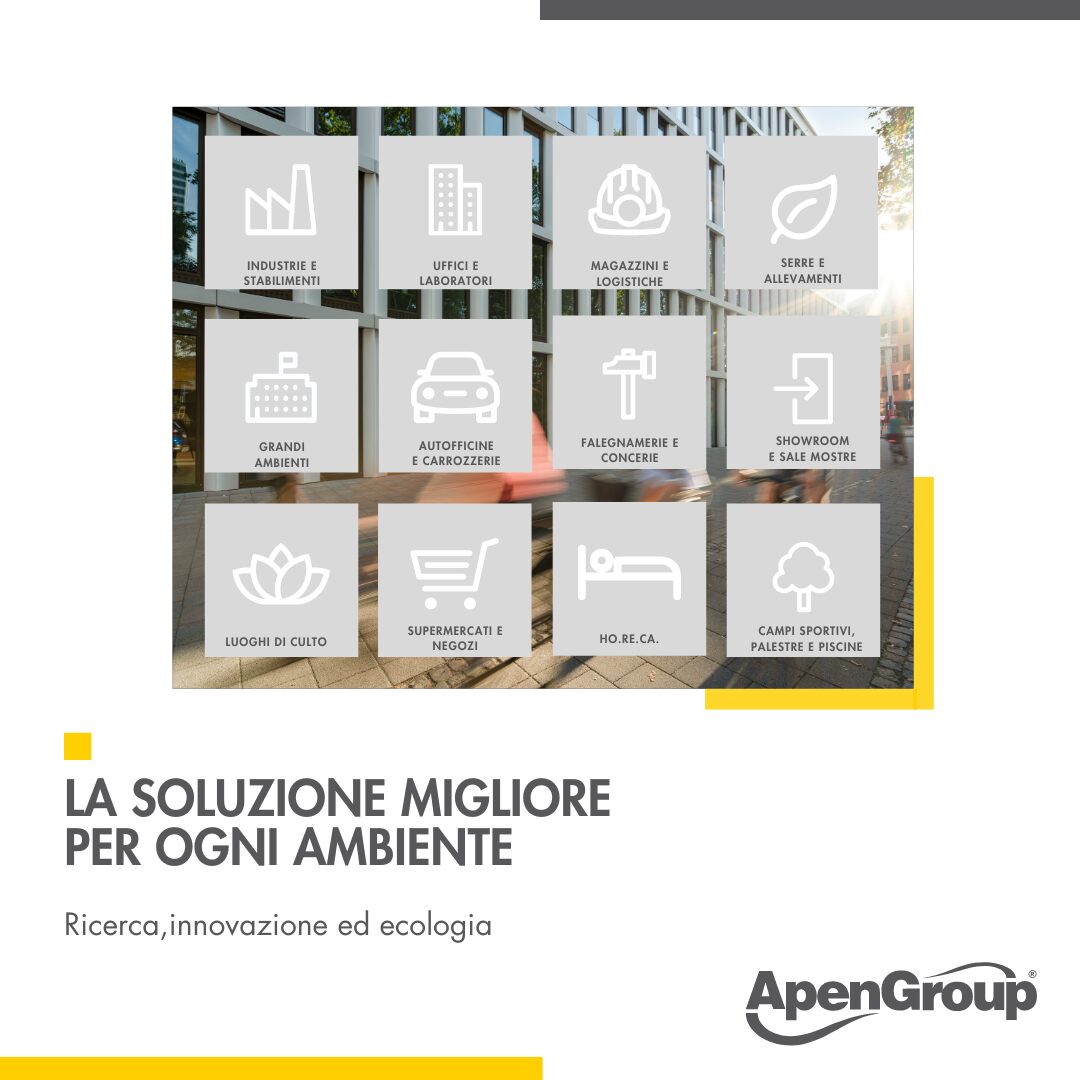riscaldamento per grandi ambienti industriali