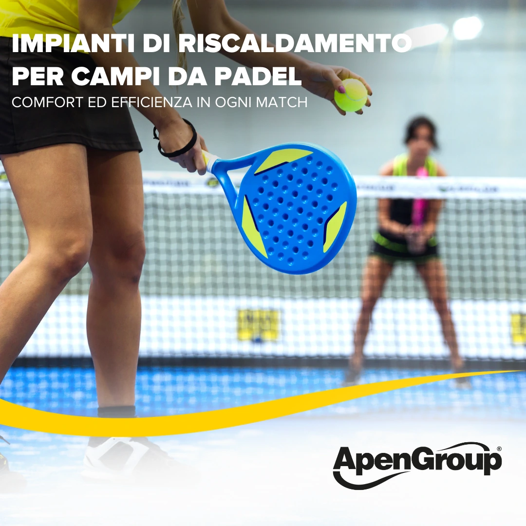 Come riscaldare un campo da padel senza aumentare i consumi