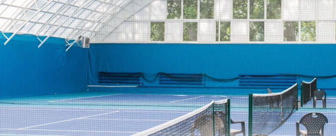 Impianti di riscaldamento per campi da tennis