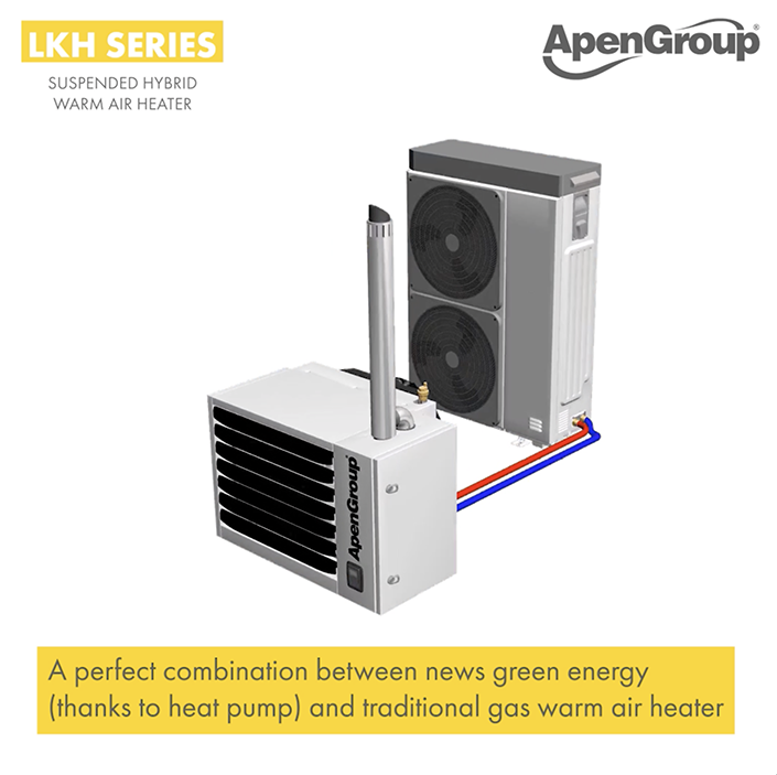 LKH Hybrid Warm Air Heater